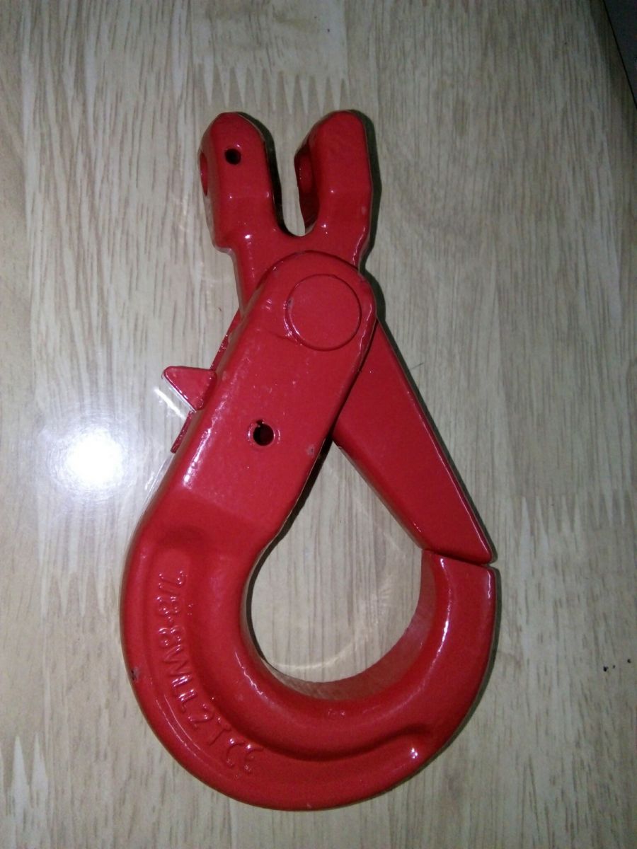 Móc cẩu hàng, móc cẩu chốt tự khóa, móc cẩu chốt, móc cẩu tròn kawasaki